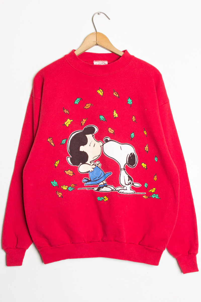 Snoopy Smooch Vintage Sweatshirt - Image 2
