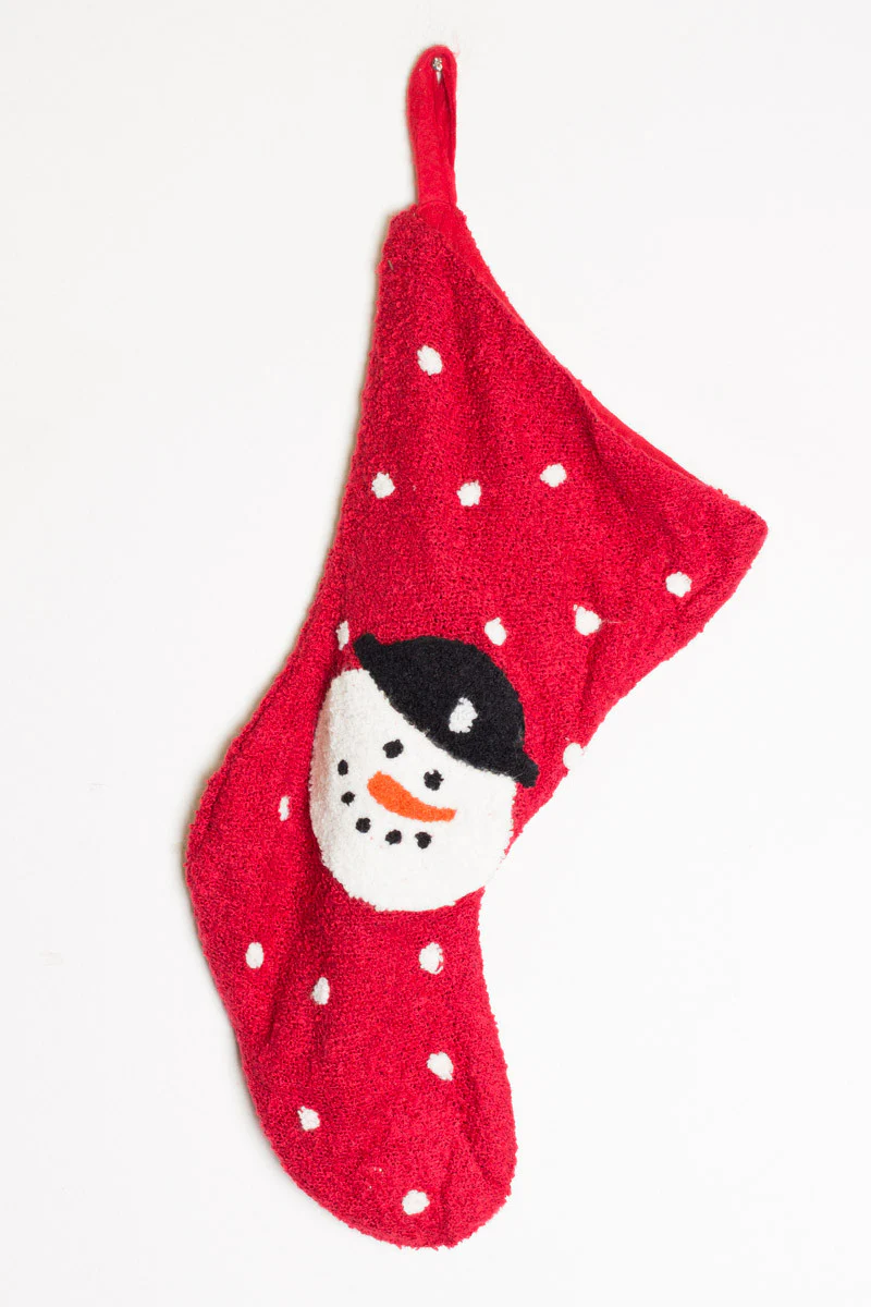 Snowman Christmas Stocking - Image 2