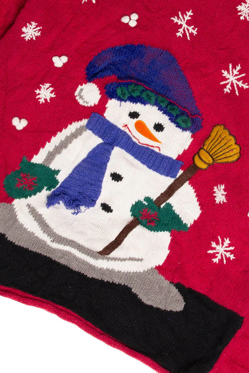 Snowman Ugly Christmas Sweater 62088 - Image 2
