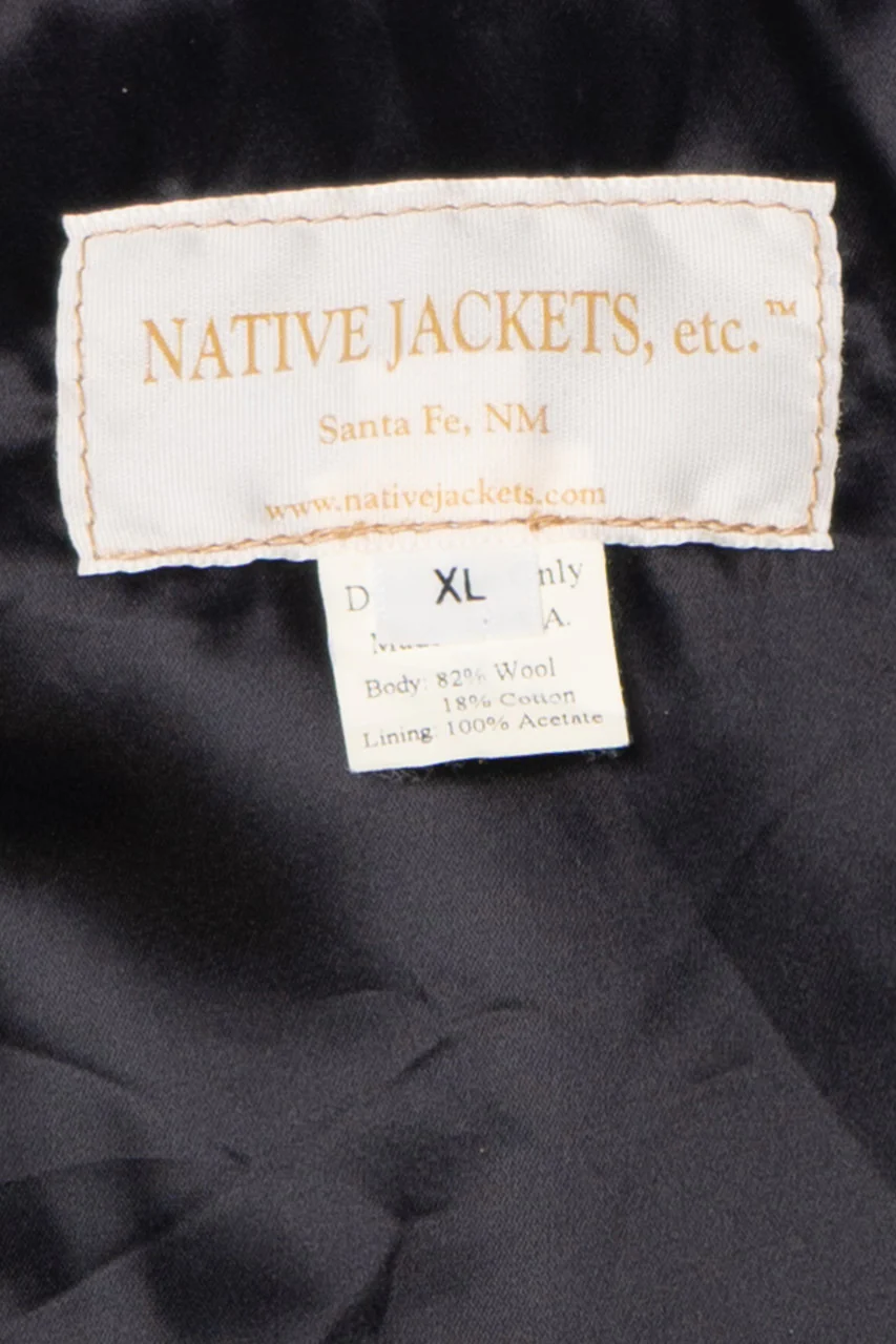 Southwestern Geometric Native Jackets Vest - Image 4