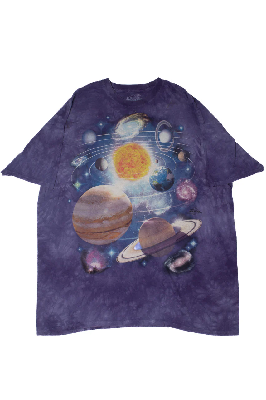 Space Galaxy The Mountain T-Shirt - Image 2