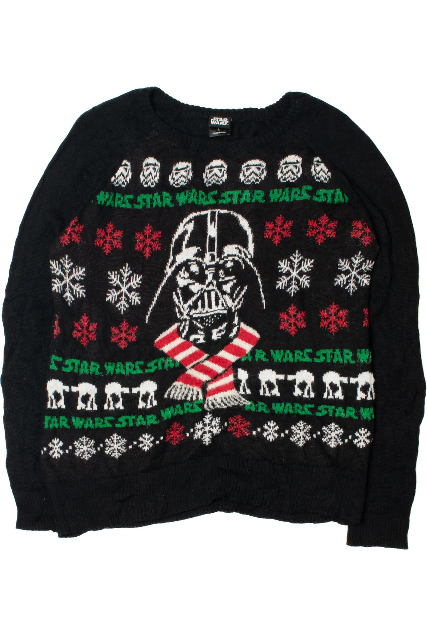 "Star Wars" Darth Vader Ugly Christmas Pullover 61694 - Image 2