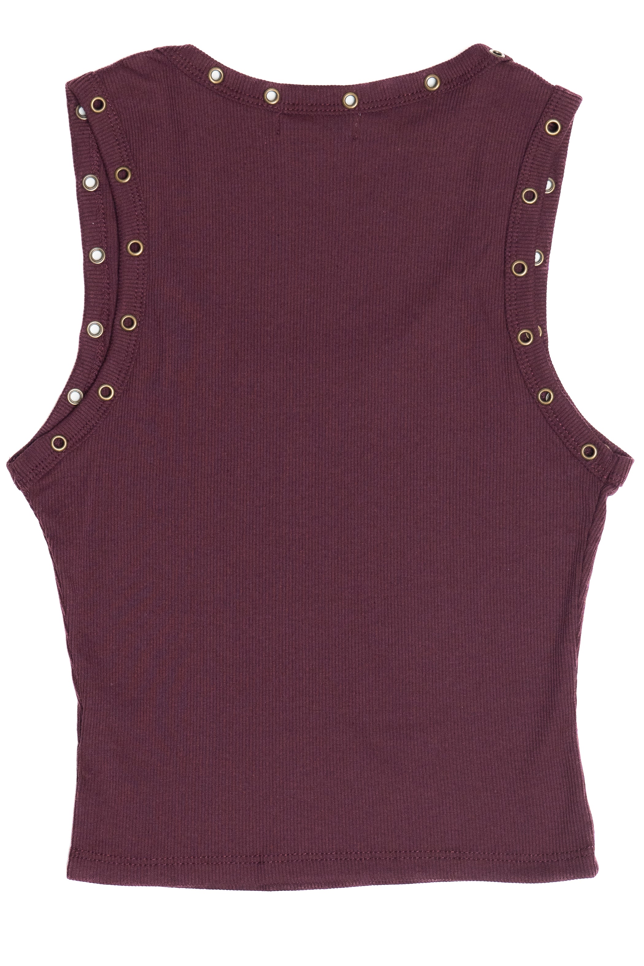 Studded Scoop Tank Top - Image 9