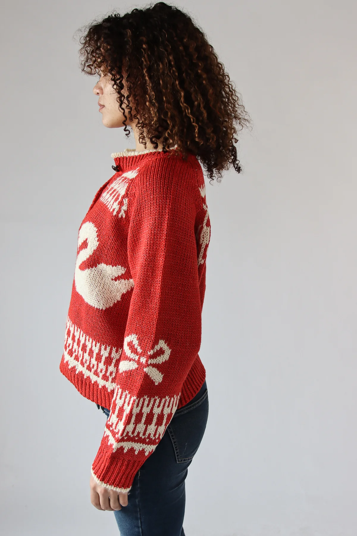 Swan Fair Isle Cardigan - Image 8