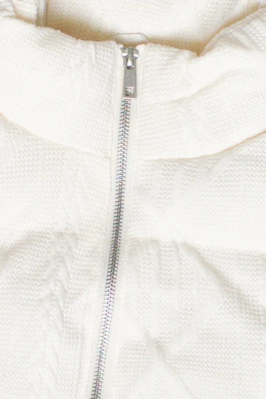 Sweater Knit Puffer Vest - Image 5