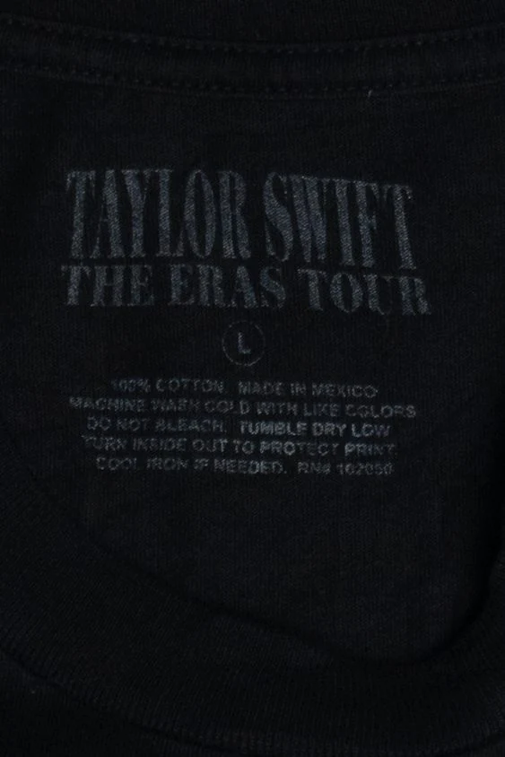 Taylor Swift Eras Tour 1989 Taylor's Version Live Double Sided T-Shirt (2020s) - Image 7