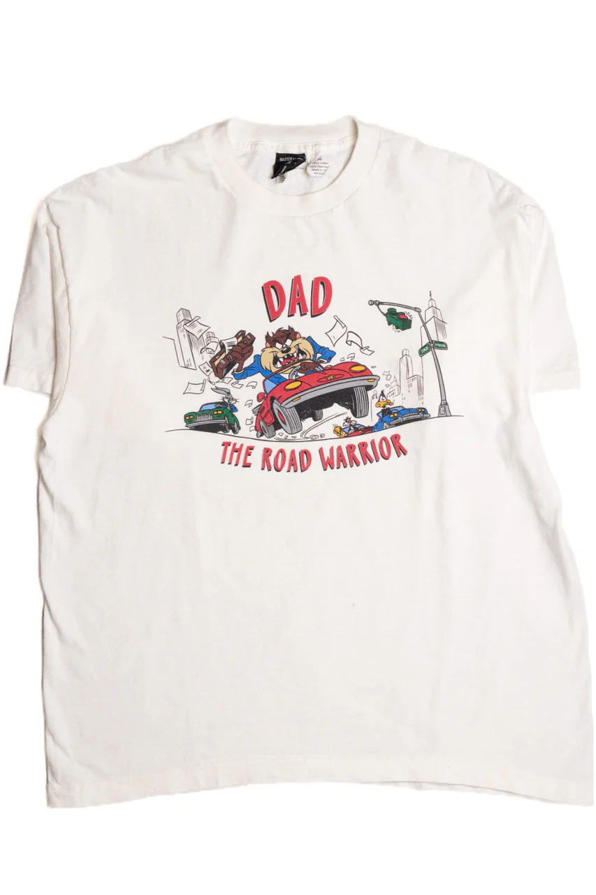 Taz Dad Road Warrior Single Stitch T-Shirt 8540 - Image 2