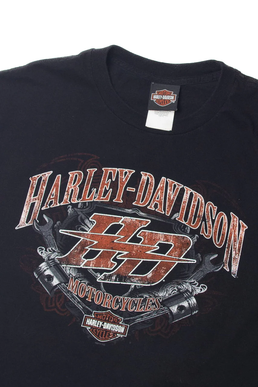 Techno Harley Davidson Of Hong Kong T-Shirt (2010s) - Image 3