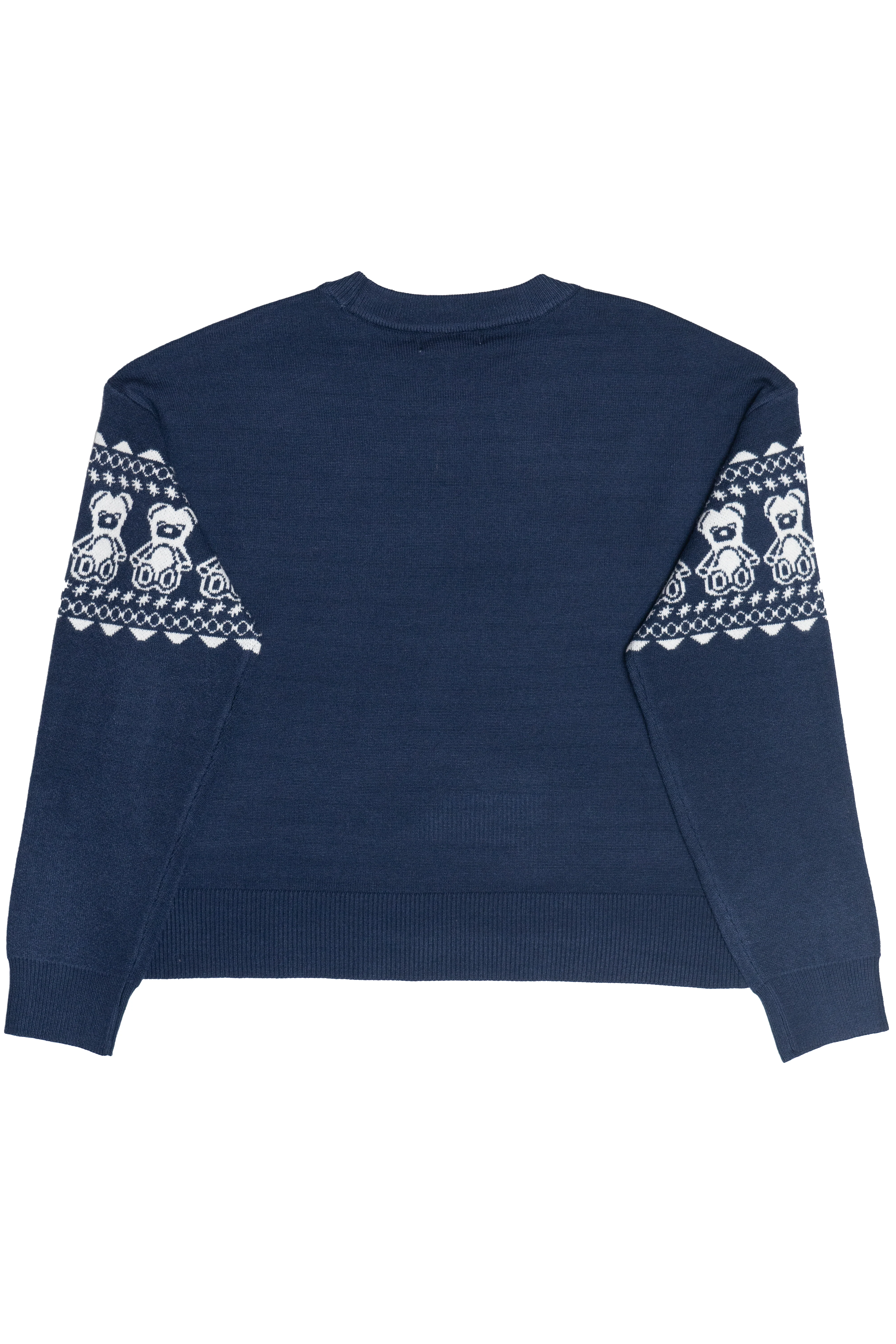 Teddy Bear Pattern Fair Isle Sweater - Image 8
