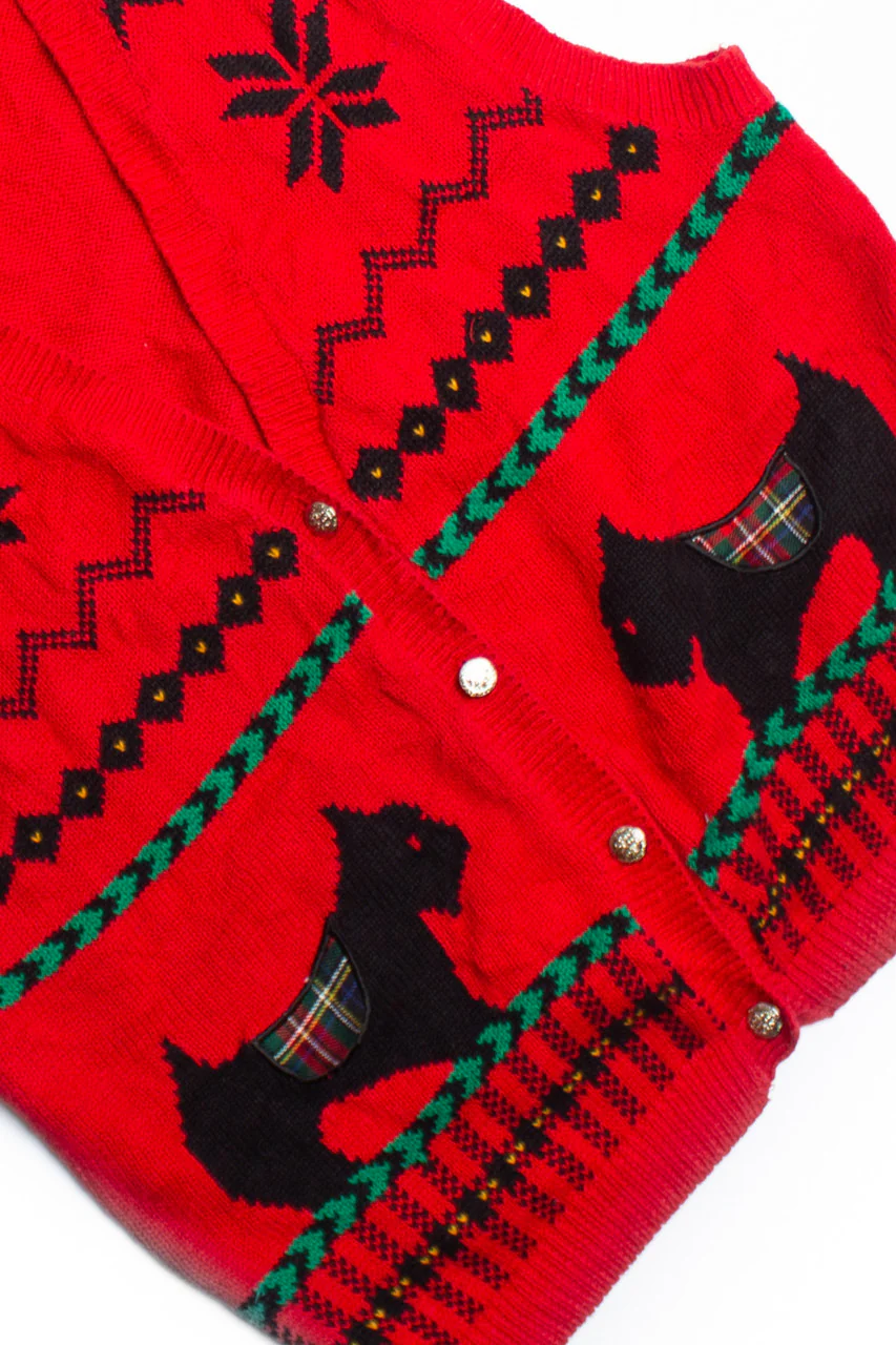 Terrier Ugly Christmas Vest 60573