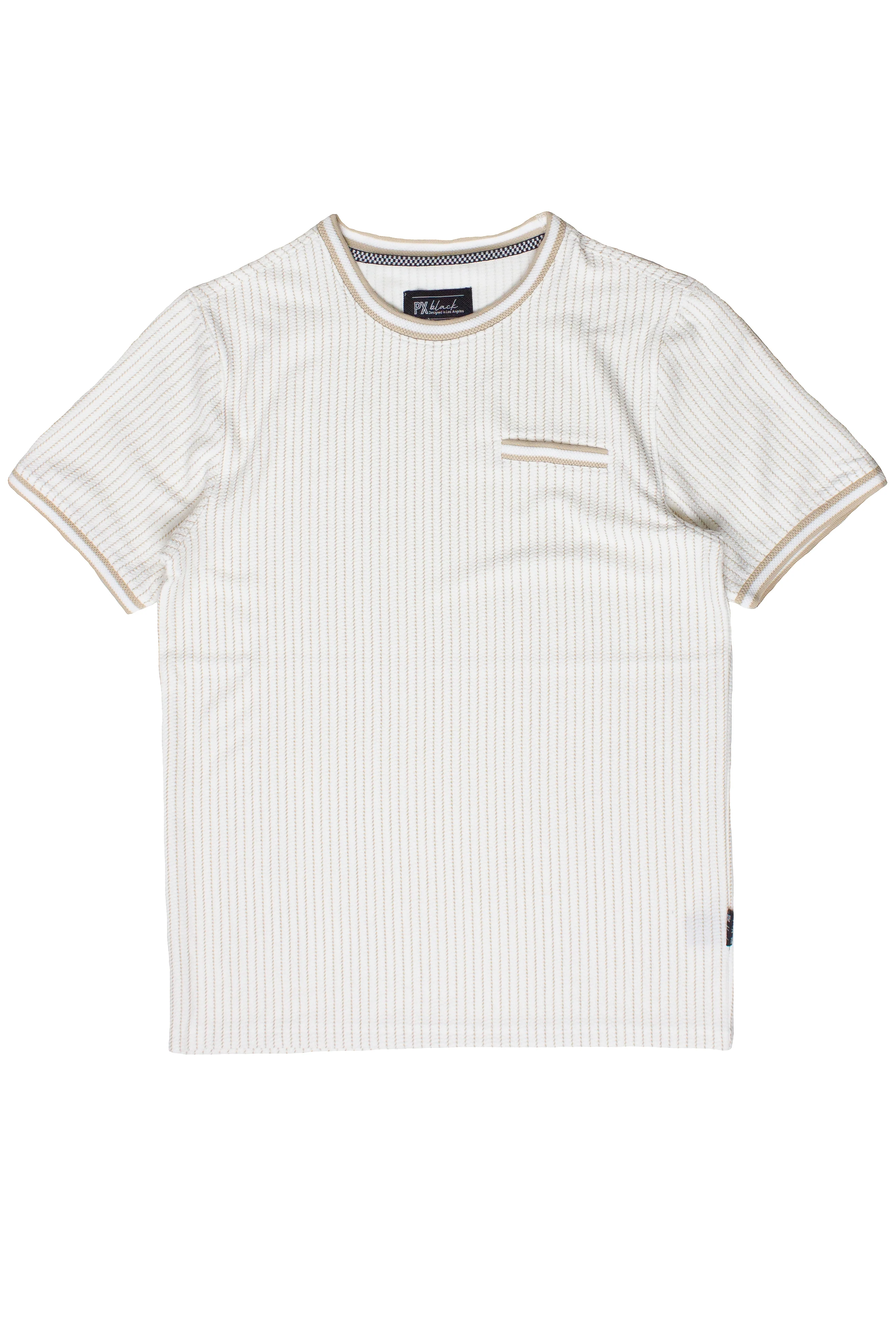 Textured Trim T-Shirt - Image 9