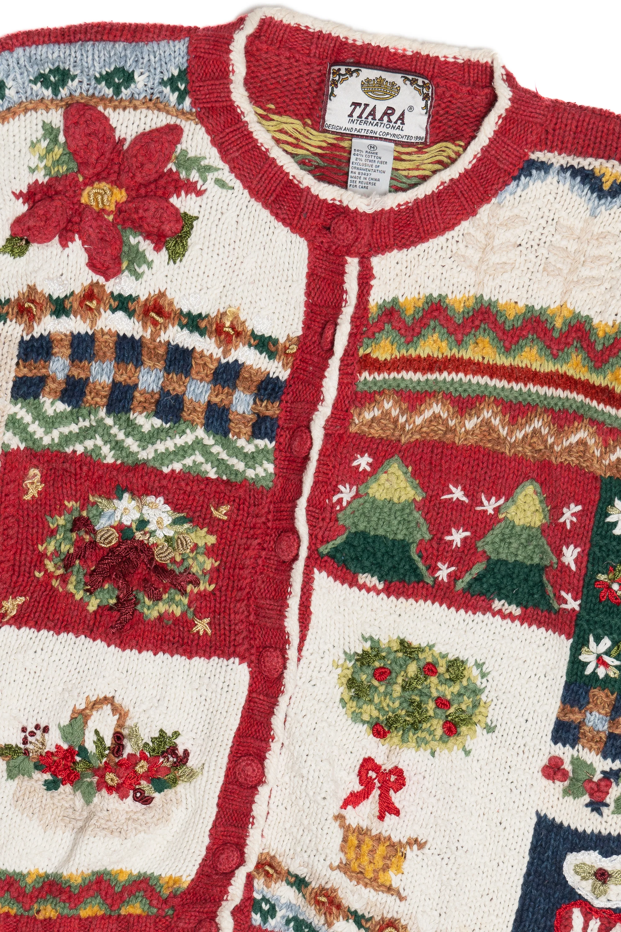 Tiara International Ugly Christmas Cardigan 64118 - Image 3