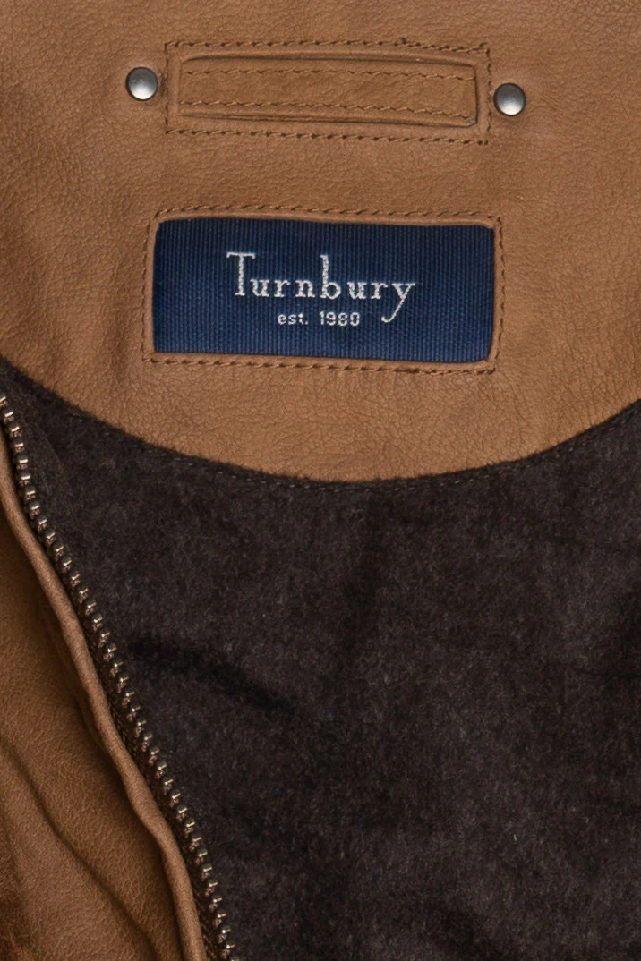 Turnbury Heavyweight Leather Winter Jacket - Image 5