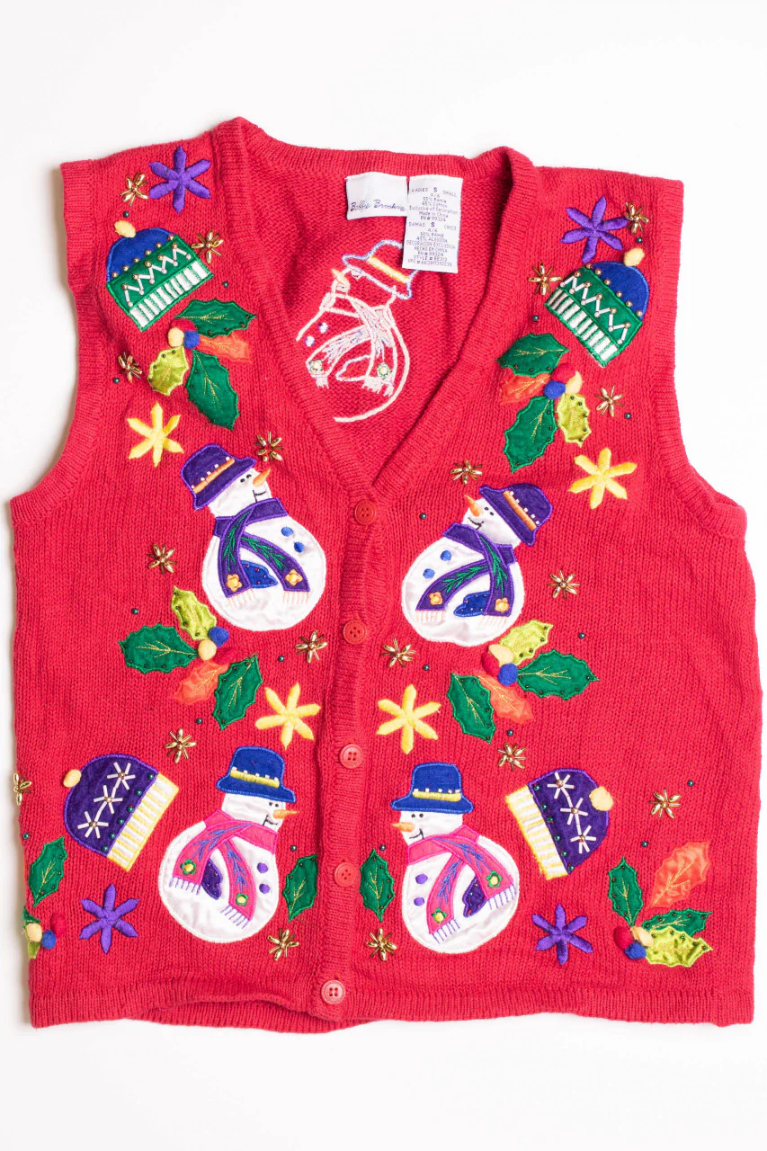 Ugly Christmas Sweater Vest 11 - Image 2