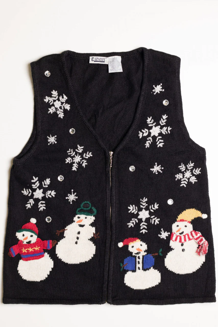 Ugly Christmas Sweater Vest 125 - Image 2