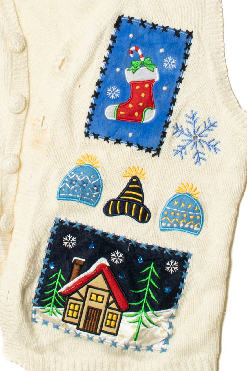 Ugly Christmas Sweater Vest 61318 - Image 2