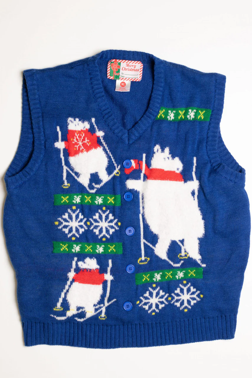 Ugly Christmas Sweater Vest 101 - Image 2
