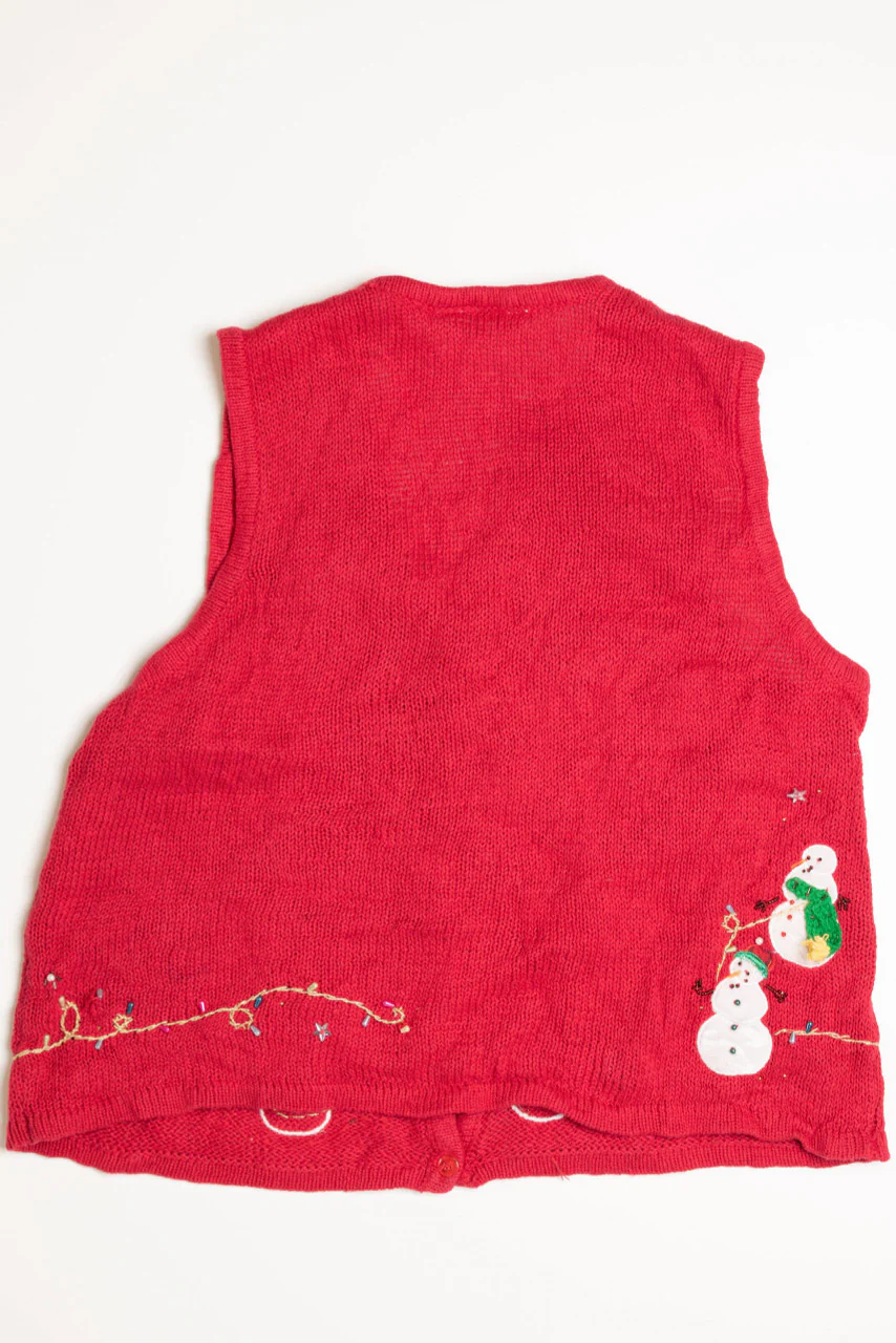 Ugly Christmas Sweater Vest 51 - Image 2