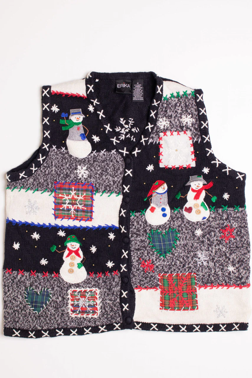 Ugly Christmas Sweater Vest 132 - Image 2