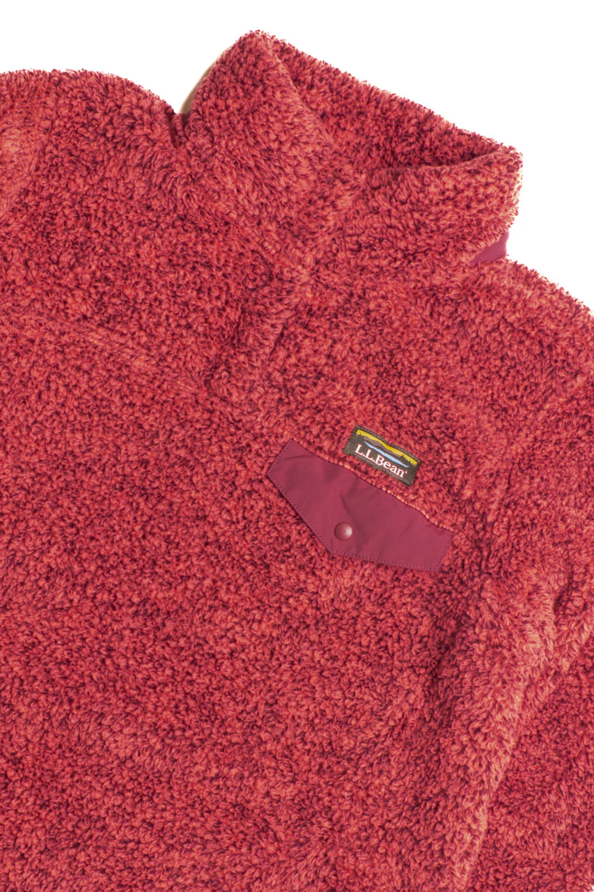 Ultra Soft L.L. Bean Lightweight Fleece Jacket 1233