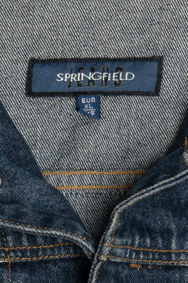 Upcycled Harley Davidson "Sun's Out! Fun's Out!" Back Patch Denim Jacket - Image 5