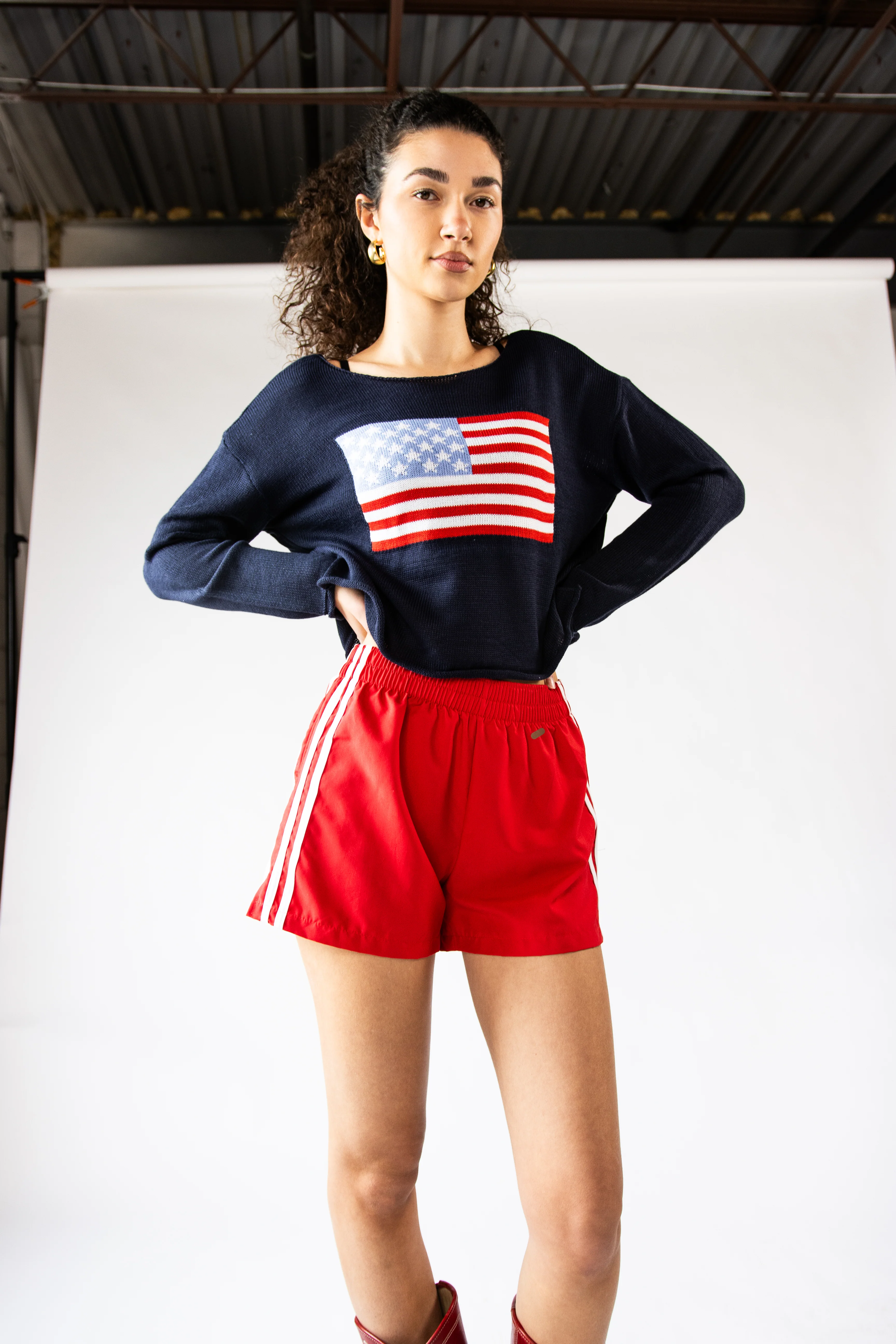 USA Knit Sweater - Image 4