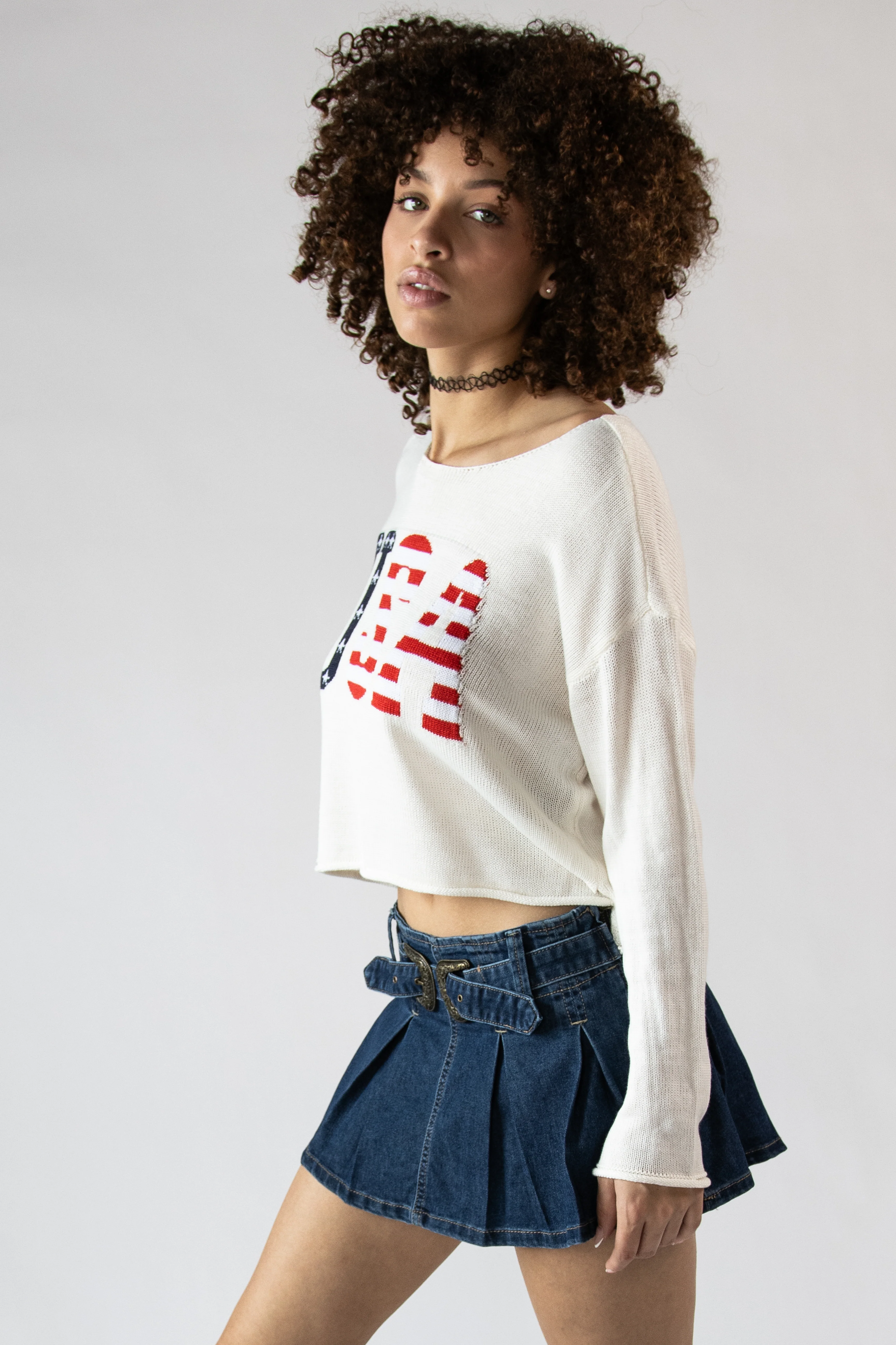 USA Knit Sweater - Image 5