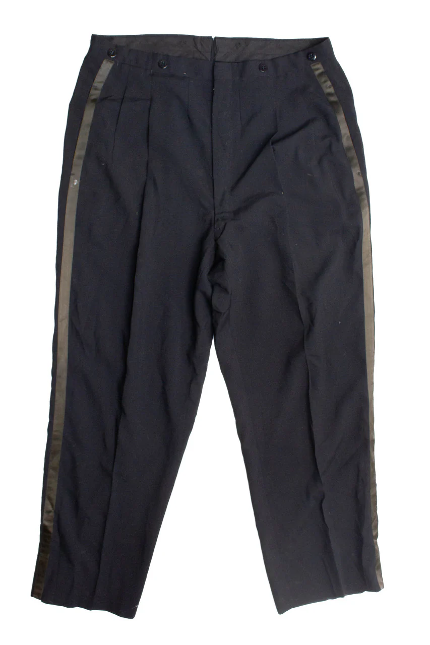 Vintage 1950s Tuxedo Pants 430 - Image 2