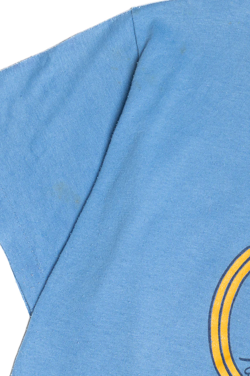 Vintage 1983 "Freedlander USS" Whale Single Stitch T-Shirt (1980s) - Image 4