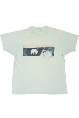 Vintage 1984 Distressed "Houston Moonlight Bicycle Ramble" T-Shirt