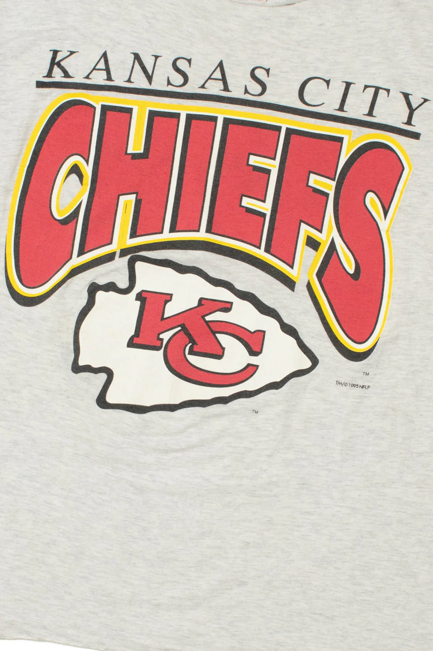 Vintage 1995 Kansas City Chiefs NFL Football T-Shirt