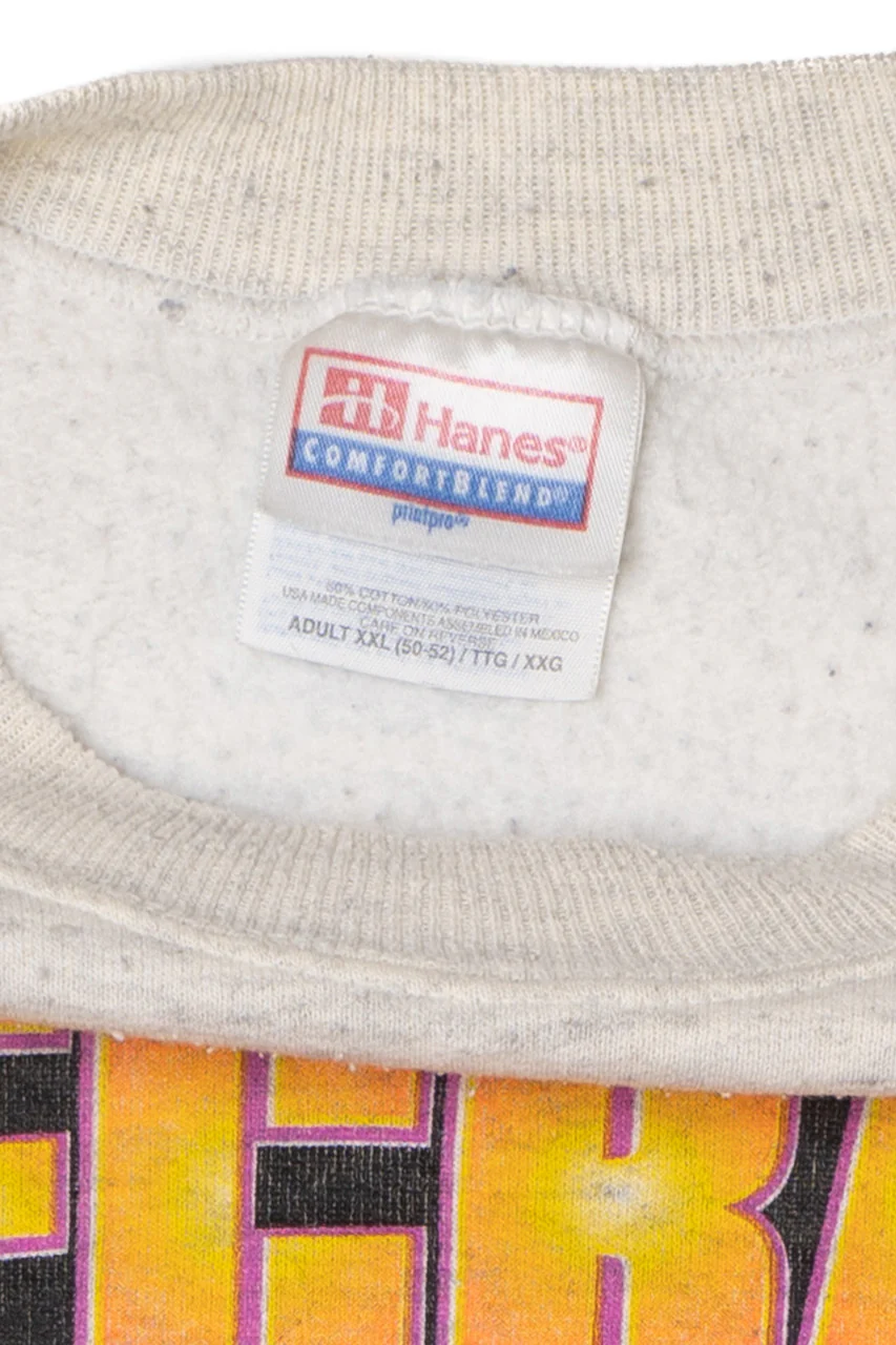 Vintage 2000 "Firecracker 175" "Gotta Race" Racing Sweatshirt - Image 4
