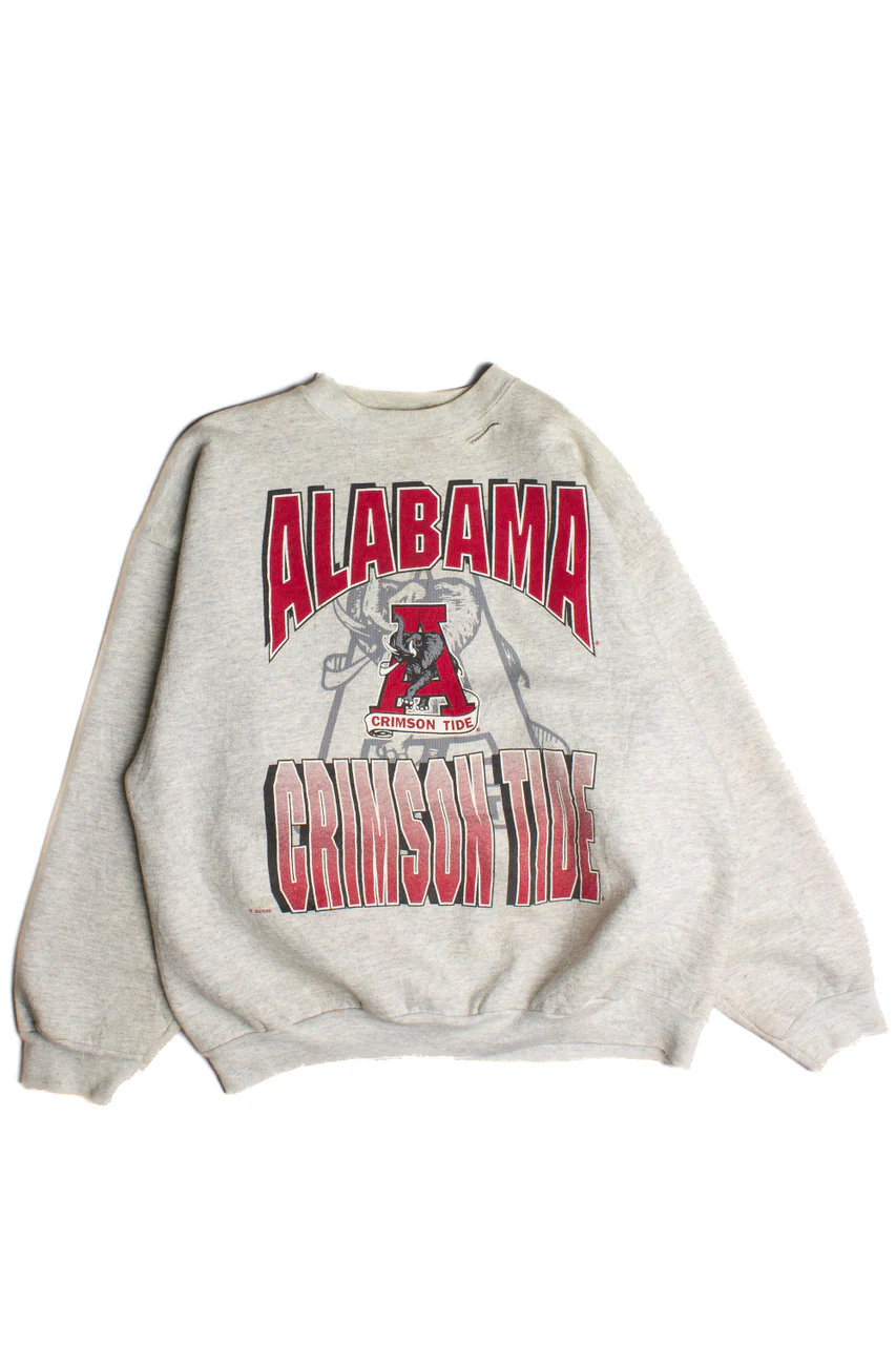 Vintage Alabama Crimson Tide Sweatshirt 8566 - Image 2