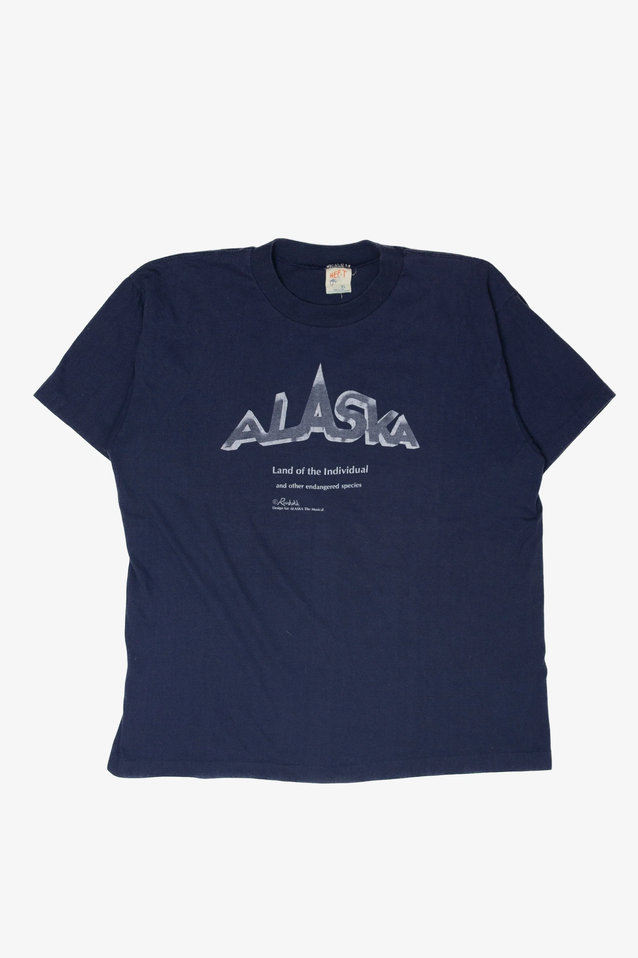 Vintage Alaska Land Of The Individual T-Shirt