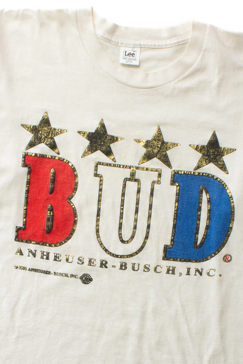Vintage Anheuser-Busch BUD T-Shirt (1991)