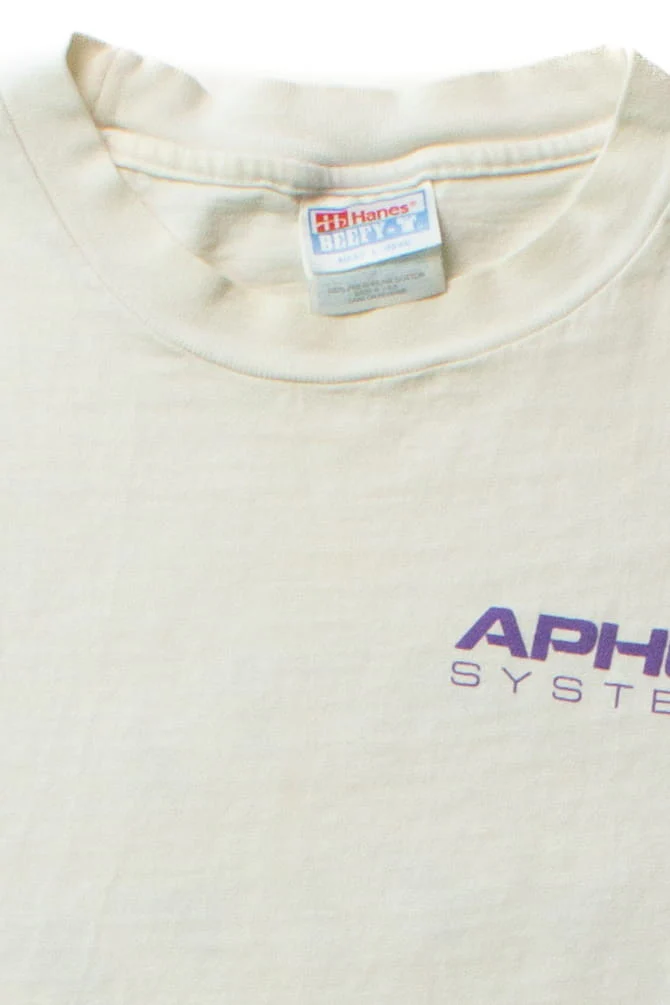 Vintage Aphex Systems T-Shirt (1990s) - Image 3