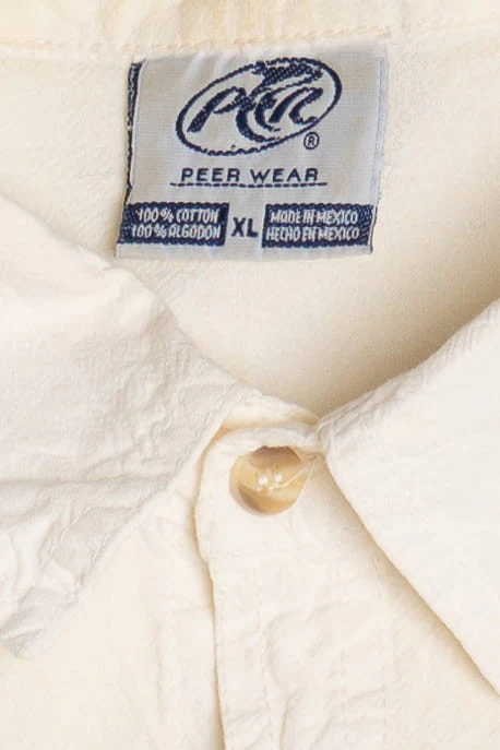 Vintage Aquatic Fish "Cabo San Lucas" Button Up Shirt - Image 3