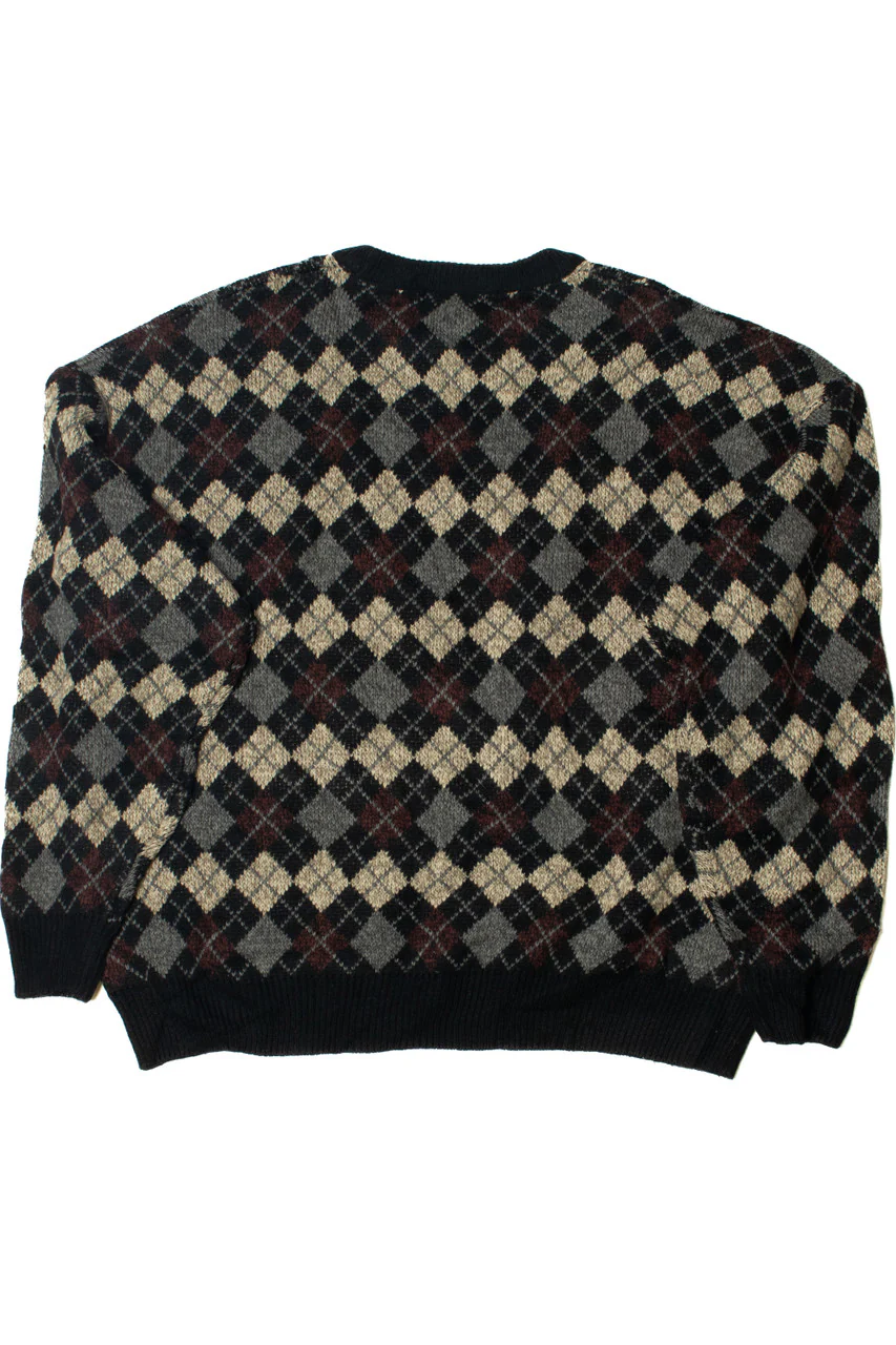 Vintage Argyle Towncraft 80s Sweater