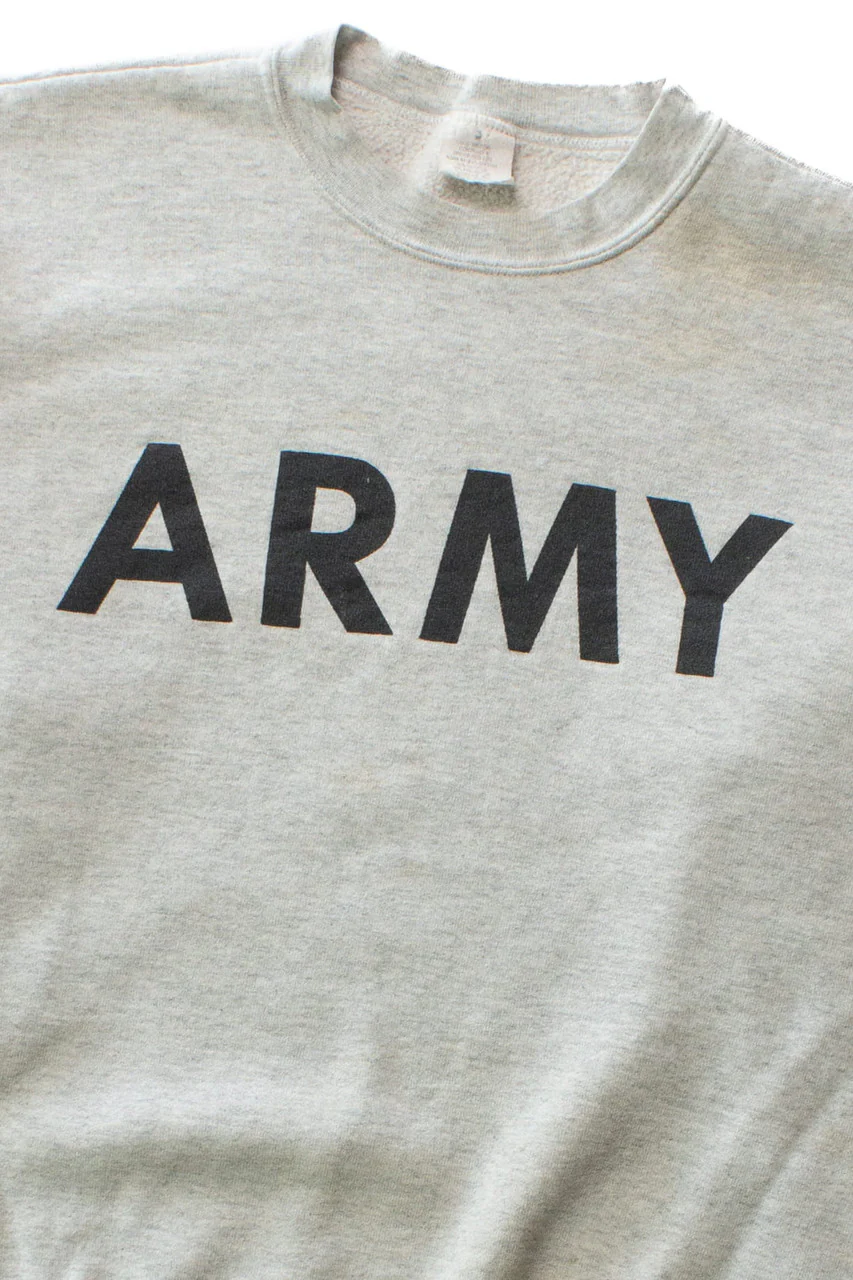 Vintage Army Sweatshirt (1990s) 10766