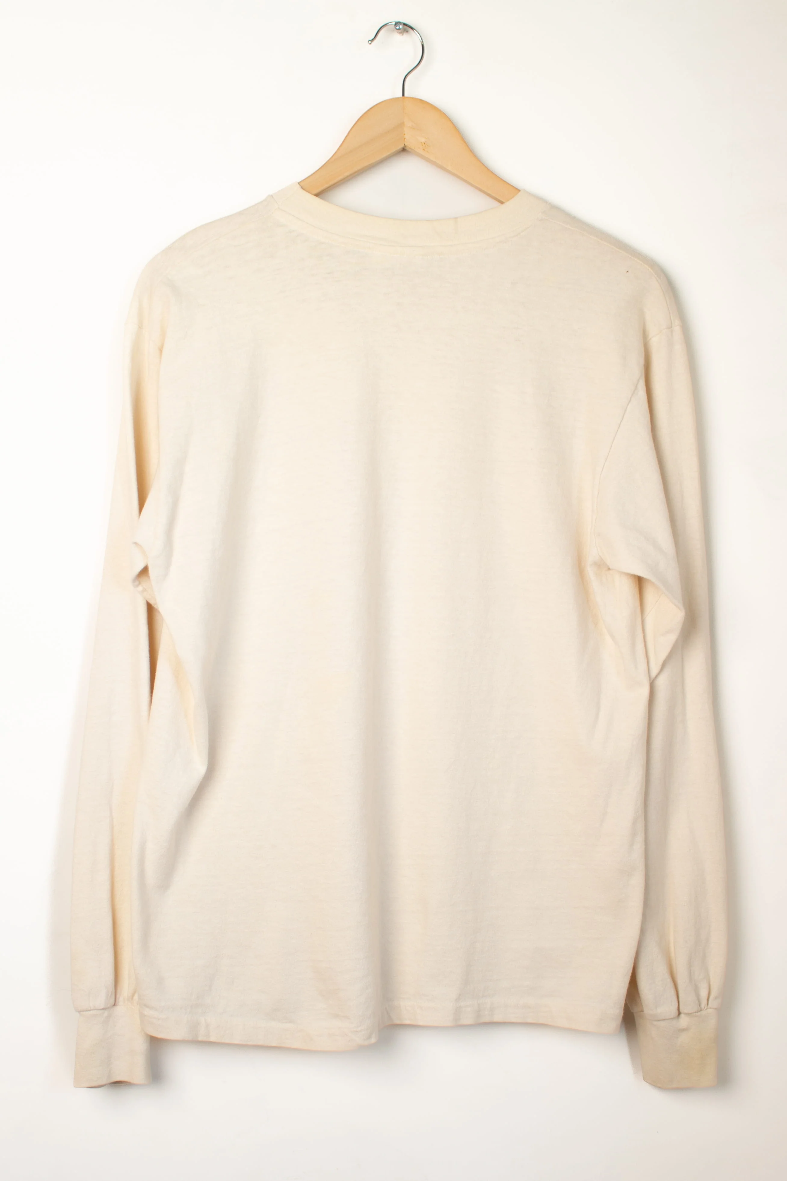Vintage ASL "Merry Christmas" Long Sleeve T-Shirt (1980s) - Image 3