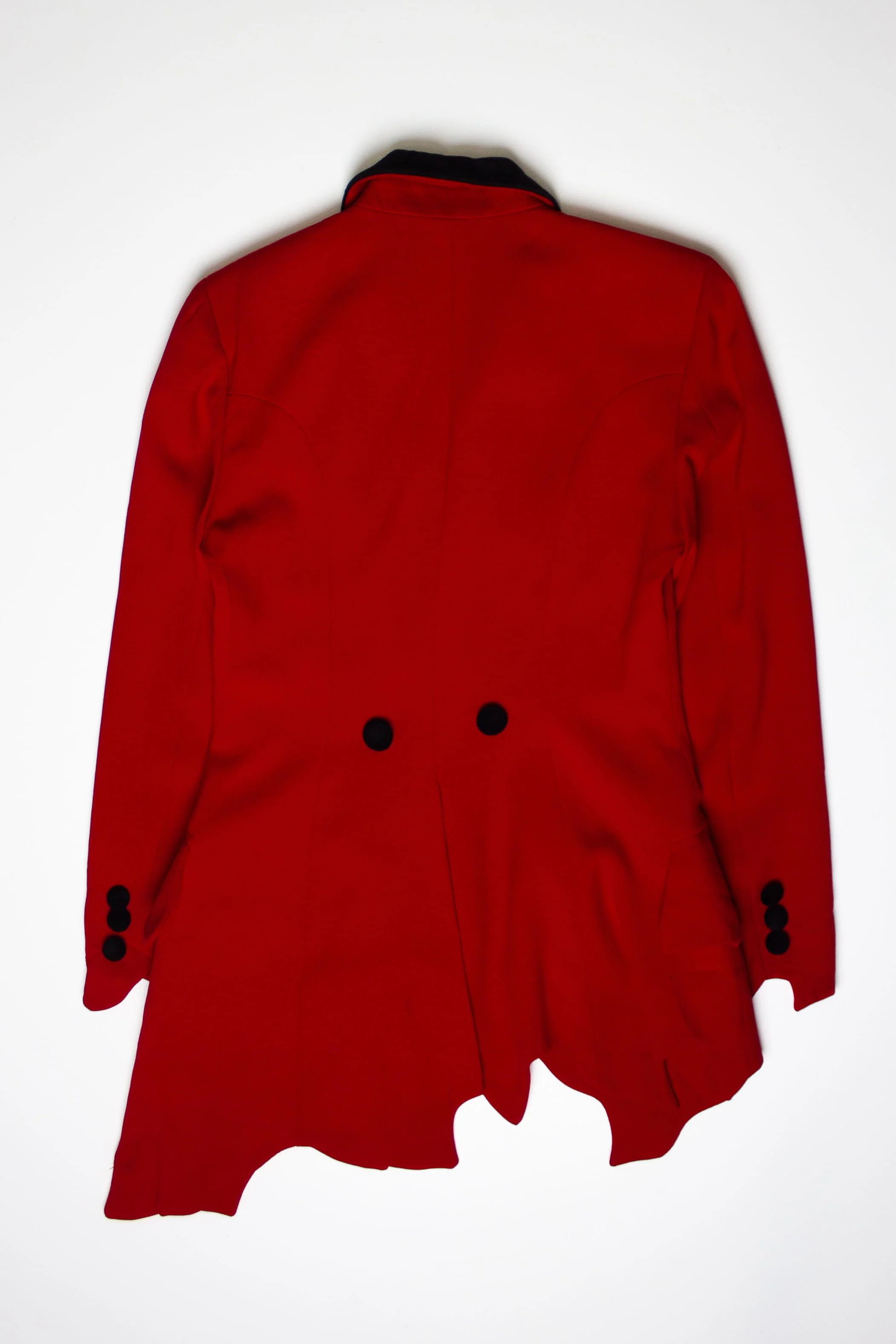 Vintage Asymmetrical Hem Moschino Jacket (1990s) - Image 2