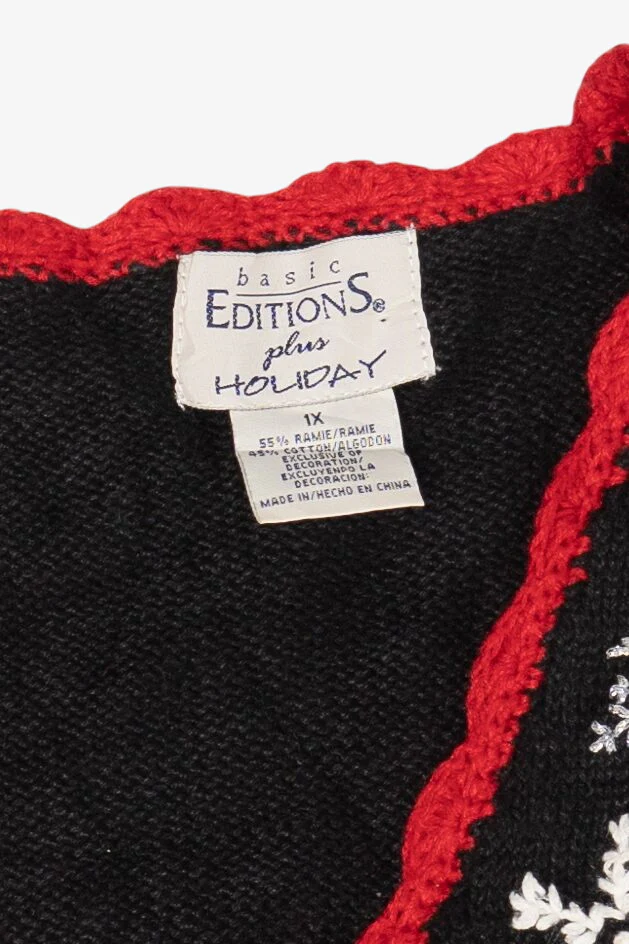 Vintage Basic Editions Ugly Christmas Vest (2000s) - Image 3
