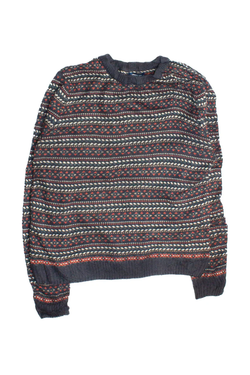 Vintage Bear Cliff Fair Isle Sweater (1990s) - Image 2