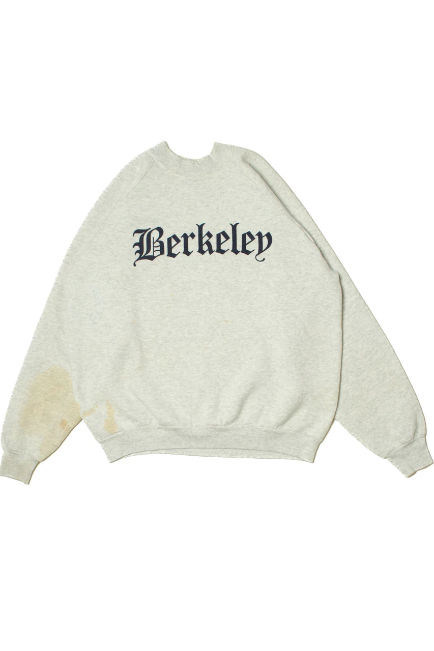 Vintage "Berkely" California Spellout Raglan Sweatshirt - Image 2