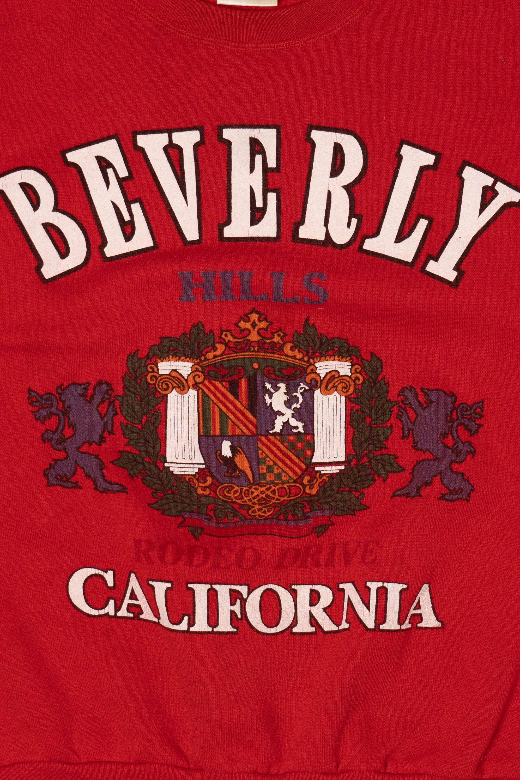 Vintage Beverly Hills Rodeo Drive California Sweatshirt (1990s) - Image 2