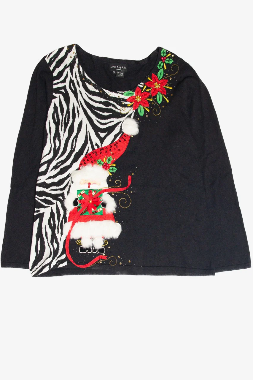 Vintage Black Ugly Christmas Pullover 61947