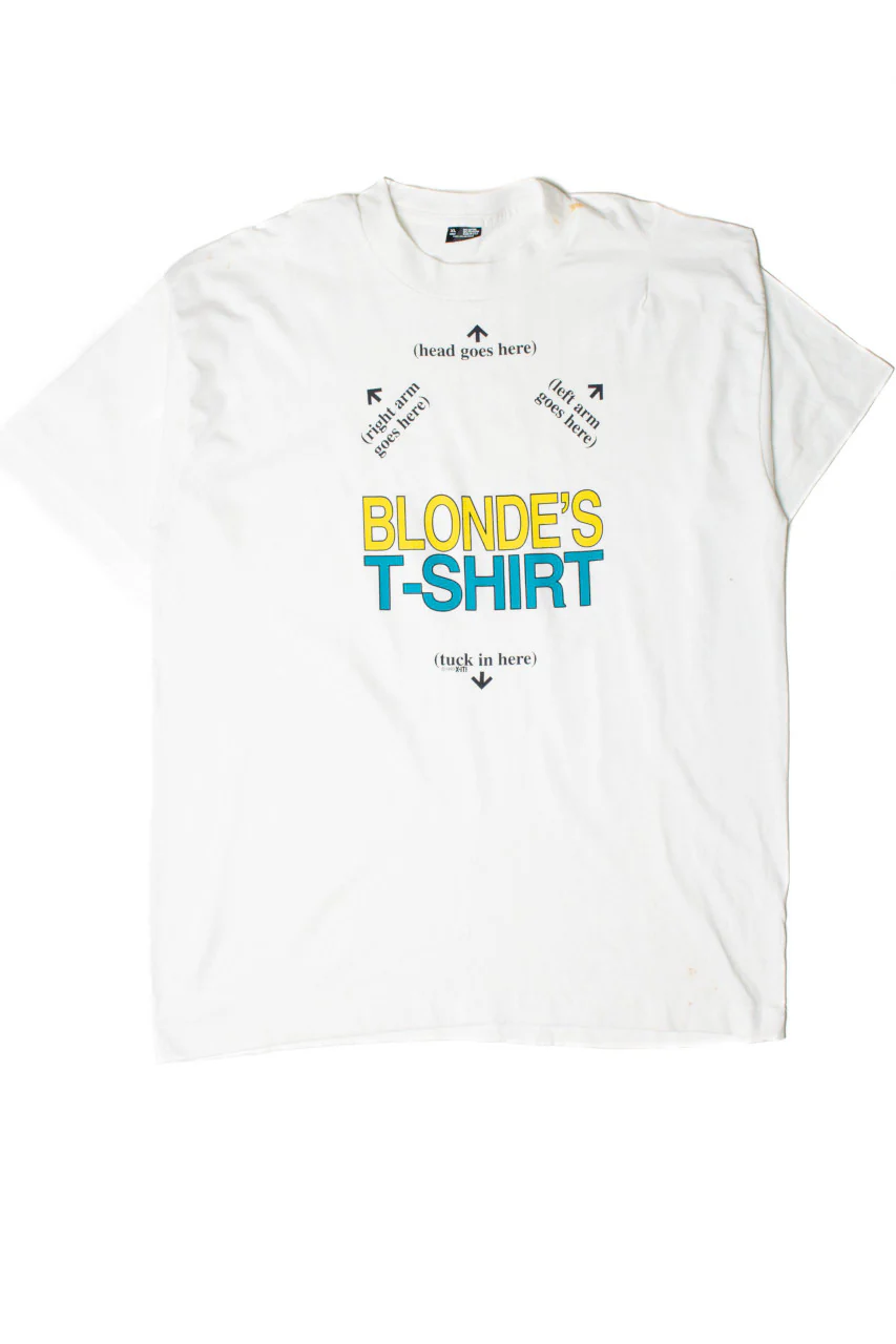 Vintage Blonde T-Shirt (1993) - Image 2