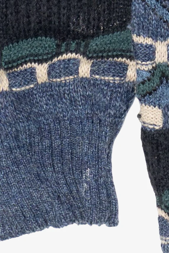 Vintage Blue Brice 80s Sweater (1980s) - Image 6