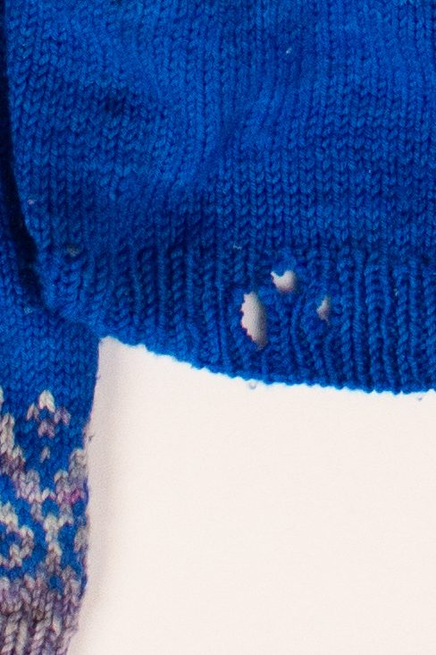 Vintage Blue & Gray Sweater (1980s) - Image 5