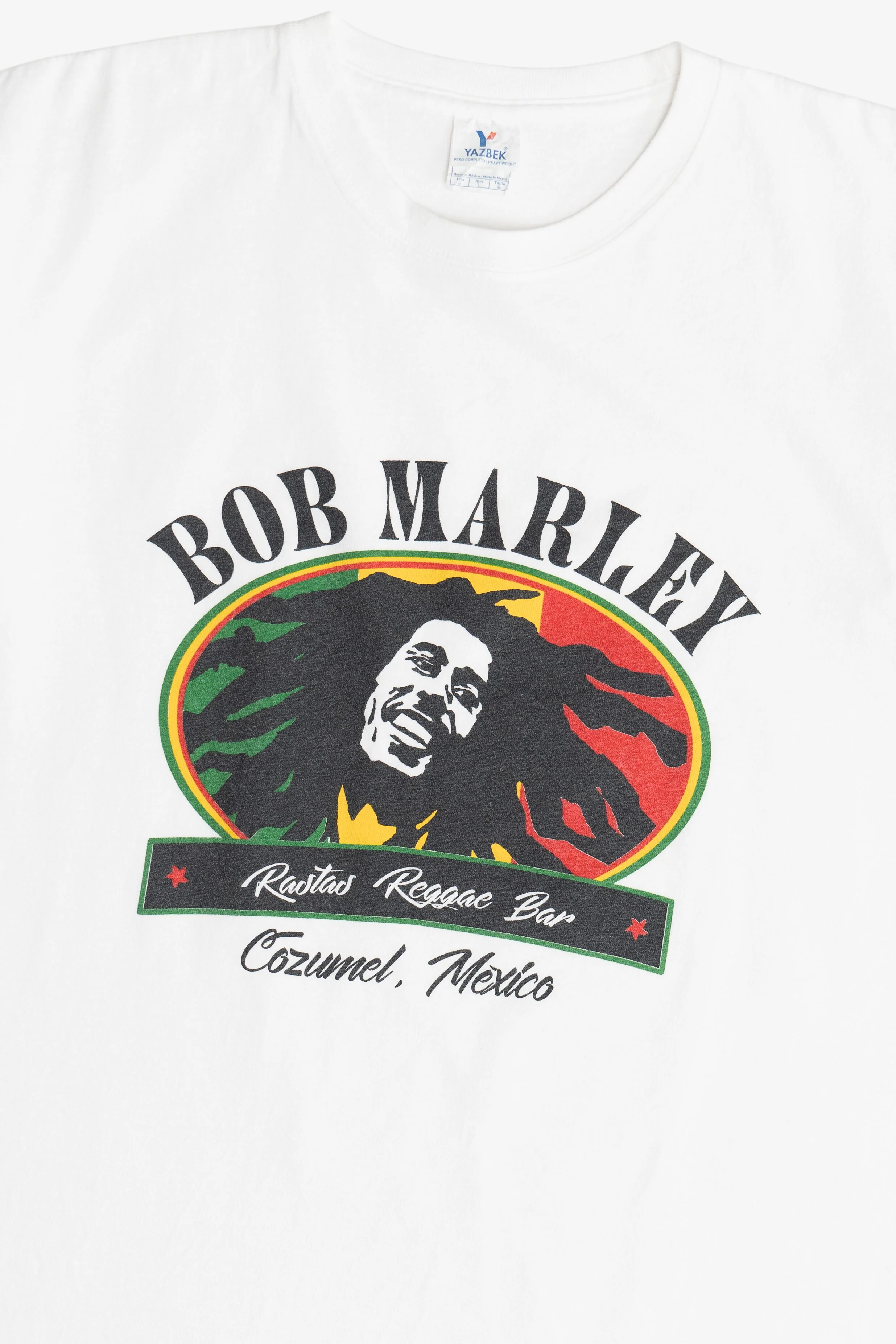 Vintage Bob Marley Reggae Bar Single Stitch T-Shirt (1990s) - Image 2